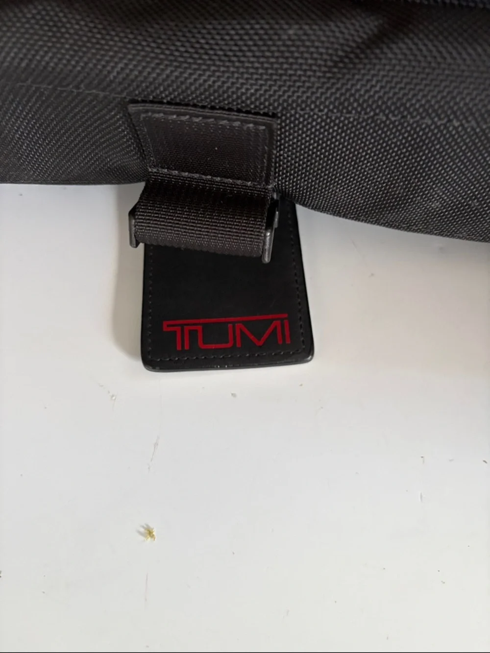 Tumi Black Ballistic Nylon Suiter Garment Bag